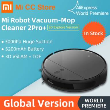 €352 with coupon for Xiaomi Mi Robot Vacuum Mop 2 Pro+ Vacuum Cleaner Global Version from EU PL warehouse ALIEXPRESS
