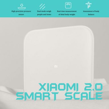 20 € mit Gutschein für Xiaomi Mi Smart Scale 2 BT5.0 Körperbalance-Test BMI Körperzusammensetzung Intelligente Analyse-Skala APP von EU CZ Warehouse BANGGOOD