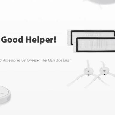 $7 with coupon for Xiaomi Mi Sweeping Robot Accessories Set Sweeper Filter Main Side Brushes from GearBest