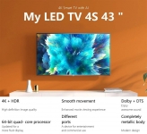 €256 with coupon for Xiaomi Mi TV 4S 43 Inch Voice Control 5G WIFI bluetooth 4.2 4K HD Android Smart TV International – ES Version Support NetFlix Official Amazon Prime Video Google Assistant from EU ES CZ WAREHOUSE BANGGOOD