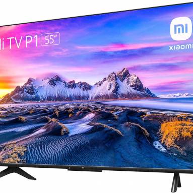 €416 with coupon for Xiaomi Mi TV P1 55 inch 2GB RAM 16GB ROM Android TV 10.0 bluetooth 5.0 5G Wifi 4K UHD HDR10+ MEMC Smart TV EU Version Support Netflix Official Amazon Prime Video Google Assistant L55M6-6AEU from EU PL ES warehouse BANGGOOD