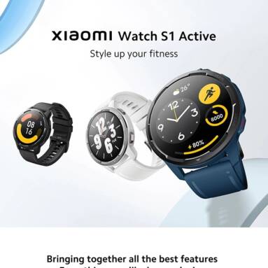 €84 with coupon for Xiaomi Mi Watch S1 Active from ALIEXPRESS