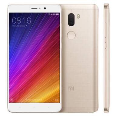 $265 with coupon for Xiaomi Mi5s Plus 4G Phablet  –  INTERNATIONAL VERSION  GOLDEN from GearBest