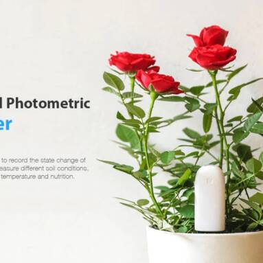 $8 with coupon for Xiaomi Mija Flowers And Plants Grass Detector Plant Detector Soil Photometric Analyzer from GearBest