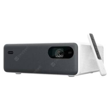 €1079 with coupon for Xiaomi Mijia 1080P Laser Projector with 2GB DDR3 16GB eMMC 2.4G 5G Dual WiFi AI Voice Remote Control from GEARBEST