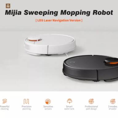 €204 with coupon for Xiaomi Mijia STYTJ02YM 2 in 1 Sweeping Mopping Robot Vacuum Cleaner from EU PL warehouse EDWAYBUY