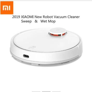 $309 with coupon for 2019 New Xiaomi Mijia 2 in 1 Sweeping Wet Mopping Robot Vacuum Cleaner LDS – White from GEARBEST