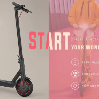 €406 with coupon for Original Xiaomi Mijia Electric Scooter Pro 45KM Mileage Ship From from GEARBEST