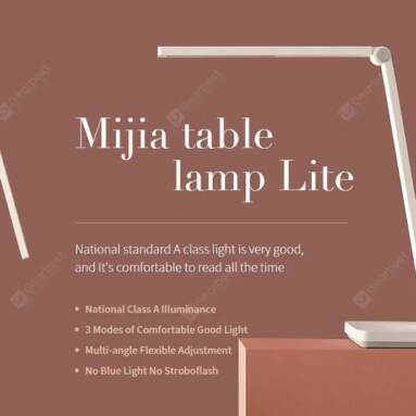 €31 with coupon for Xiaomi Mijia 9290023019 Adjustable Desk Lamp from GEARBEST