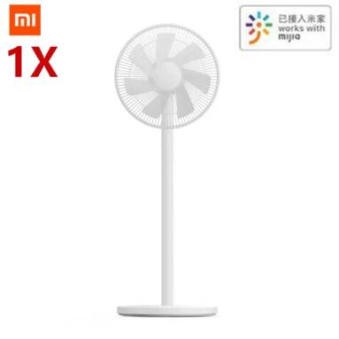 €65 with coupon for Xiaomi Mijia BPLDS01DM DC Frequency Conversion Pedestal Fan 100 Gear Wind Speed House Floor Fan Low Noise WiFi APP Control from EU CZ warehouse BANGGOOD
