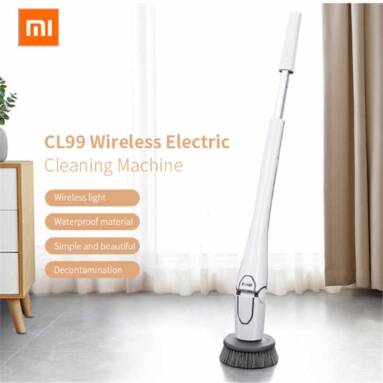 $94 with coupon for Xiaomi Mijia CL99 Multifunctional Wireless Electric Cleaner With 3 Brushes from TOMTOP