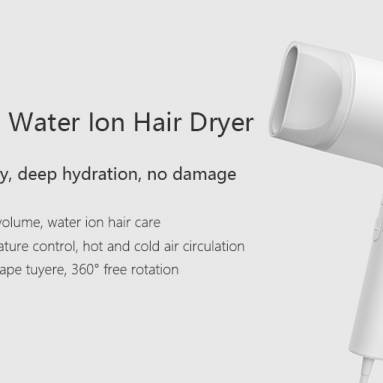 $45 with coupon for Xiaomi Mijia CMJ0LX Water Ion Hair Dryer from GearVita