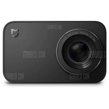 $88 with coupon for Xiaomi Mijia Camera Mini 4K 30fps Action Camera  –  BLACK from GearBest