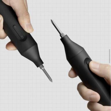 €23 with coupon for Xiaomi Mijia Electric/Manual Screwdriver 1500mah Portable Rechargeable Integrated Screw Driver W/6 S2 Screw Bits from EU CZ / CN warehouse BANGGOOD