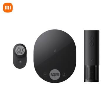 €49 with coupon for Xiaomi Mijia Kitchen Tool Set, Smart Timer, Electronic Scale, Electric Wine Corkscrew Kitchen Appliance Accessories from GEEKBUYING