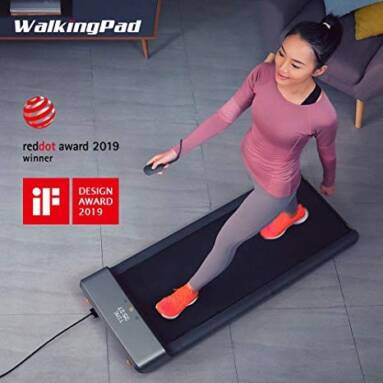 €302 with coupon for Xiaomi Mijia Smart Folding Walking Pad Non-slip Sports Treadmill Walking Machine Manual Automatic Modes Gym Fitness Equipment LED Display Connected with Mi Home App from EU warehouse GEEKBUYING
