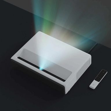 €1207 with coupon for [Global Version] Xiaomi Mijia Ultra-Short Throw Laser Projector 6500 Lumens WIFI MIUI TV Android Netflix Official Amazon Prime Video Google Assistant Bluetooth 3000:1 Voice Control Full HD ALPD 4K Supported from EU CZ PL / HK warehouse BANGGOOD
