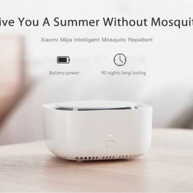 $13 with coupon for Xiaomi Mijia WX08ZM Intelligent Mosquito Repellent from GEARBEST