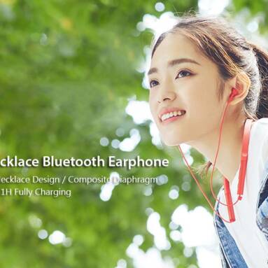 €22 with coupon for Xiaomi Necklace Bluetooth Earphone Young Version from GEARVITA