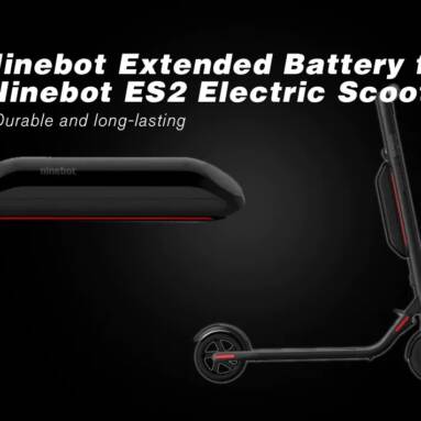 $199 with coupon for Xiaomi Ninebot Extended Battery for Ninebot ES2 Electric Scooter from GEARBEST