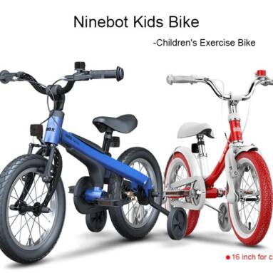 $249 with coupon for Xiaomi Ninebot Kids Bike Double Disc Brakes Children Bicycle from GearBest