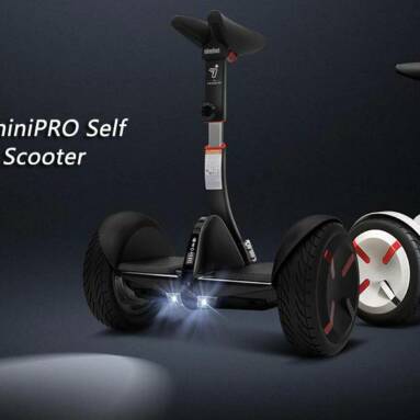 $489 with coupon for Xiaomi Ninebot N3M320 miniPRO 10.5 inch 2-wheel Self Balancing Scooter – BLACK from GearBest