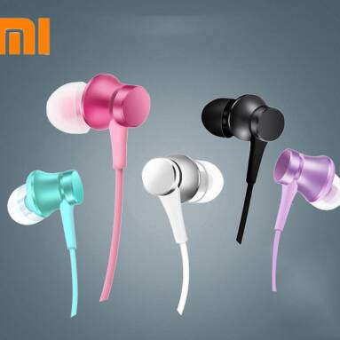 €3 with coupon for Xiaomi Piston Basic Edition In-ear Headset Earphone With Mic – Black from BANGGOOD