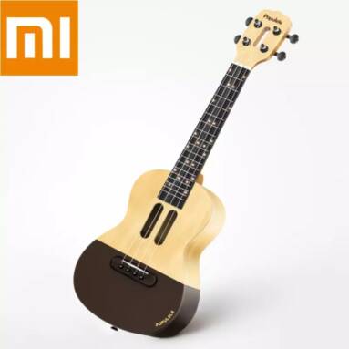 €89 with coupon for Xiaomi Populele U1 23 Inch 4 String Smart Ukulele with APP Controlled LED Light bluetooth Connect from EU CZ warehouse from BANGGOOD