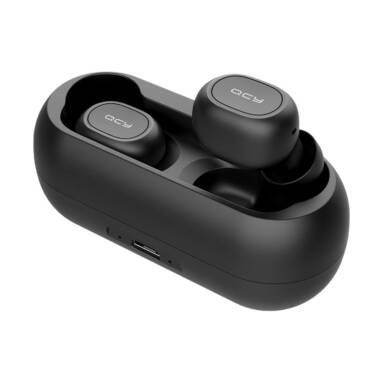 €26 with coupon for Xiaomi QCY T1 Mini TWS bluetooth 5.0 Earphone HiFi Stereo Bilateral Calls Voice Prompt Headphone with Charging Box from BANGGOOD