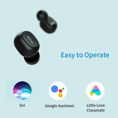 €12 with coupon for [bluetooth 5.0] Xiaomi QCY T1C TWS True Wireless Earphone HiFi Stereo Dual Mic Headphone with Charging Box – Black from EU CZ warehouse BANGGOOD