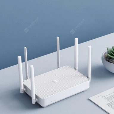 €76 with coupon for Xiaomi Redmi AX6 Router Qualcomm 6-core Enterprise Chip 3000Mbps Wireless Rate 6 Independent Signal Amplifier from GEARBEST