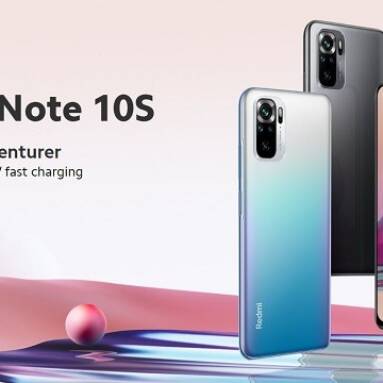 €174 with coupon for Redmi Note 10S NFC Global Version Smartphone 6/128GB from EU warehouse GOBOO