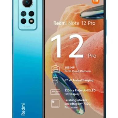 €207 with coupon for Xiaomi Redmi Note 12 Pro 4G Smartphone Global Version (256GB/128GB) from GSHOPPER