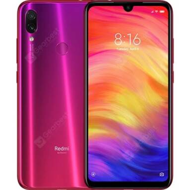 €154 with coupon for Xiaomi Redmi Note 7 4G Phablet 4GB RAM 64GB ROM Global Version – Rose Nebula Red from GEARBEST