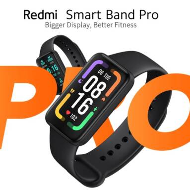 €27 with coupon for Xiaomi Redmi Smart Band Pro 1.47″ AMOLED 100% NTSC 450 Nit Screen 110+ Fitness Modes Heart Rate Tracking SpO2 Measurement 5ATM Waterproof BT5.0 Smart Watch Global Version from BANGGOOD