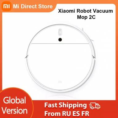 €179 with coupon for Xiaomi Robot Vacuum Cleaner 2C Mi Home App Control Smart Home Appliance Planned Sweeping Mopping Cleaning Vacuum Cleaner from EU warehouse GSHOPPER