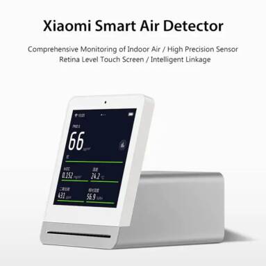 $169 with coupon for Xiaomi Smart Air Detector – WHITE from GearBest