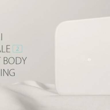€17 with coupon for Xiaomi Smart Body Weight Scale 2 (Global Version) from EU GER warehouse GEEKMAXI