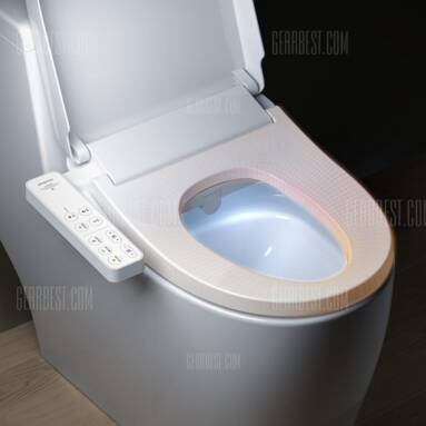 $239 with coupon for Xiaomi Smartmi Smart Toilet Seat  –  THREE PIN CHINESE PLUG  WHITE from GearBest