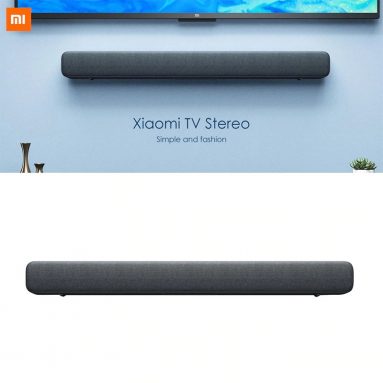 57 € med kupon til Xiaomi TV Sound Bar Højttaler Trådløs Bluetooth SoundBar Audio Simple og mode Bluetooth Music Playback til PC Teater TV fra EU CZ lager BANGGOOD