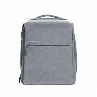 $28 with coupon for Xiaomi Unisex Business Backpack  –  LIGHT GRAY from GearBest