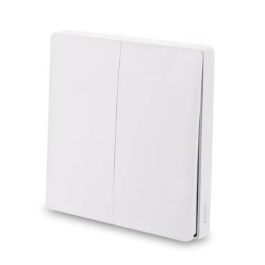 $12 with coupon for Xiaomi WXKG02LM Aqara Smart Light Switch Wireless Version  –  WHITE from GearBest