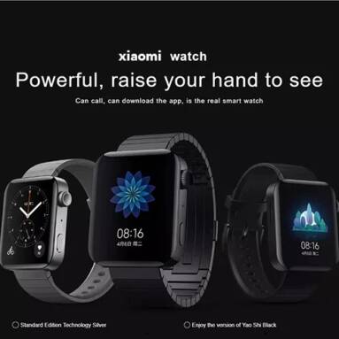 €137 with coupon for Xiaomi Watch 1.78 Inch AMOLED Screen 4G eSIM Wristband Customized Watch Face Energy Monitor NFC Watch Phone from BANGGOOD