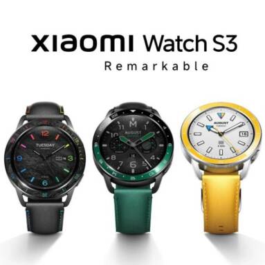 €105 with coupon for Xiaomi Watch S3 Global Version from GSHOPPER