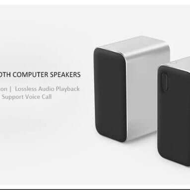 $68 with coupon for Xiaomi Wireless Bluetooth Computer Speaker 2pcs from GEARVITA