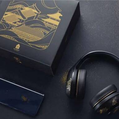 €76 with coupon for Xiaomi Wireless Bluetooth Headphone K-Song Palace Museum Special Edition Stereo Heaset with HD Mic – Black from BANGGOOD