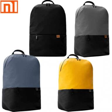 €20 with coupon for Xiaomi XXB01LF Simple Casual Backpack Waterproof Laptop Bag Large Capacity Travel Bagpacks for Mens Womens for 15.6-inch Laptops from BANGGOOD