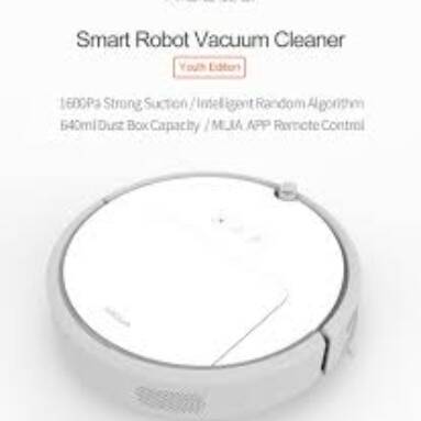 $238 with coupon for Original Xiaomi XiaoWa New Smart Robot Vacuum Cleaner 1600Pa 2600mAh with APP Control from BANGGOOD
