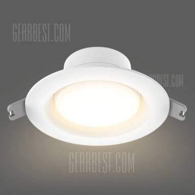 $7 with coupon for Xiaomi Yeelight 5W 400lm 3000K LED Downlight 220V  –  WARM WHITE from GearBest