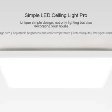 $199 with coupon for Xiaomi Yeelight Simple LED Ceiling Light Pro from GearBest
